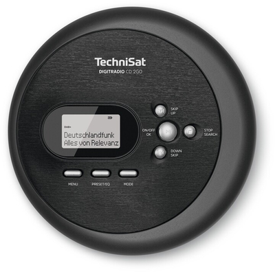 Radio TechniSat DigitRadio CD 2GO, e zezë