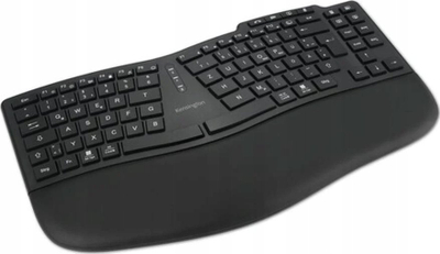 Tastierë Kensington Pro Fit Ergo KB675 EQ, wireless 2.4 GHz Bluetooth, TKL, e zezë
