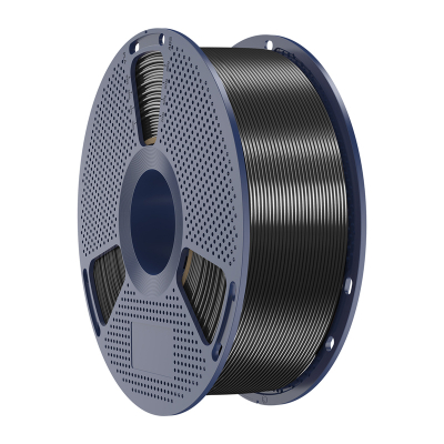 Filament 3D SUNLU PLA+ Silk, 1.75mm, 1kg, i zi me shkëlqim