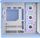 Kase PC Thermaltake View 380 TG, mid tower, ARGB, blu