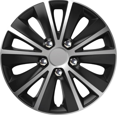 Kapakë rrotash VERSACO 10058 Rapide NC, 14", set, zi argjend
