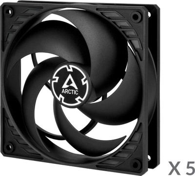 Ventilator Arctic P12 5-pack (ACFAN00135A), i zi