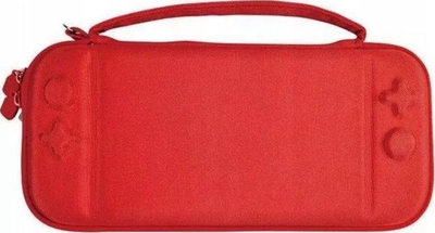 Set aksesorësh MARIGames DSS-106 për Nintendo Switch, 6 në 1, xham mbrojtës, kuti e kuqe