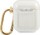 Kuti mbrojtëse Guess GUA2UCG4GT Transparent Glitter Collection për AirPods 1/2