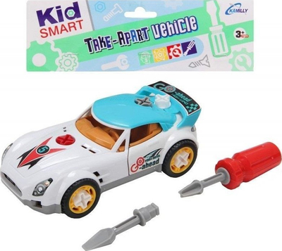Lodër makinë Trifox Auto, çmontohet dhe montohet, për fëmijë