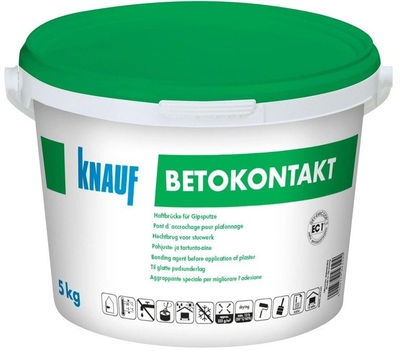 Primer ndërtimi Knauf Betokontakt, 1kg, për beton, i bardhë