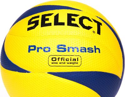 Top volejbolli Select Pro Smash Volley 4, madhësia 4, i bardhë
