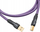Kabllo USB Melodika MDUAB07, A në B, 0.7m, USB 2.0, e zezë