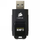 USB Corsair Flash Voyager Slider X1, USB 3.0, dizajn rrëshqitës, e zezë