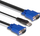 Kabllo KVM USB Lindy, 1m, VGA 1920x1200, gri