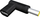 Adapter USB në USB-C YX-06, DC 2.5x5.5 mm, 19.5V PD, i zi
