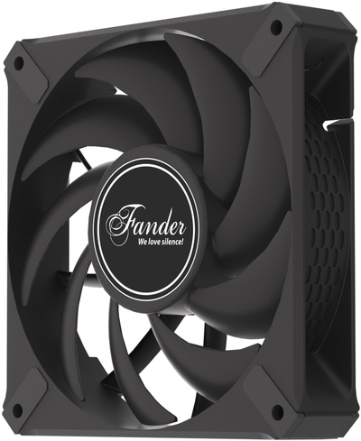 Вентилатор за компјутер Fander Roxo P12 PWM PST FRX122, 120mm, црн