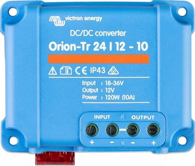 DC DC конвертор Victron Енерџи Орион Tr ORI241220200R, од 24V на 12.5V, 240W, сина