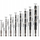 Set gërryesash metalikë Bosch Impact Control, 8 copë, HSS, me shank gjashtëkëndor
