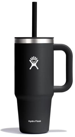 Чаша за патување Hydro Flask Travel Tumbler, 24 oz, нерѓосувачки челик, црна