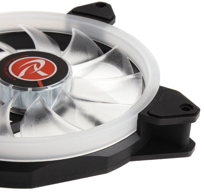 Ventilatorë PC Raijintek Iris 14 Rainbow RGB, 140mm, PWM, paketim 2 copë