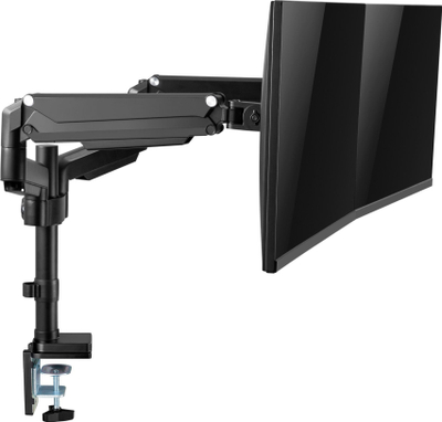 Mbajtës tavoline për monitorë InLine 23160B, për 2 ekrane 17-32", alumin, i zi