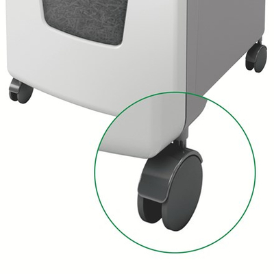Grirës dokumentesh Leitz IQ Office 300 P4, automatik 300 fletë, kosh 60L, gri