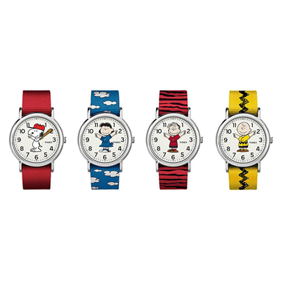 Orë dore Timex Weekender x Peanuts: Lucy TW2R41300