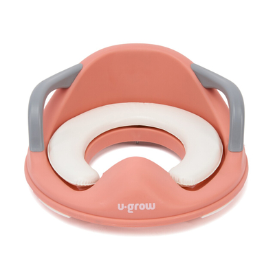 Ulëse reduktuese tualeti U-grow, plastike, 31x34x12.5 cm, rozë