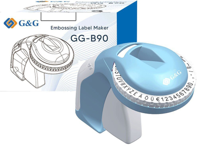 Makinë manuale për etiketa me reliev G&G GG-B90