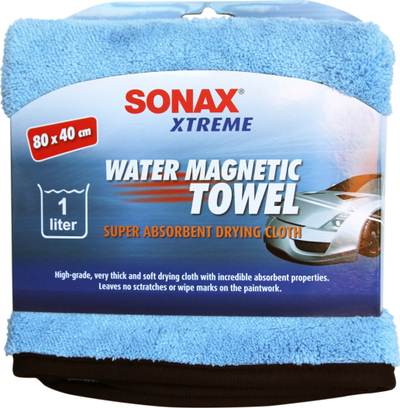 Крпа за сушење за автомобил Sonax Xtreme Magnetic, микрофибер, 80x40cm, сива