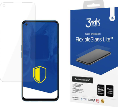 Mbrojtës ekrani 3mk FlexibleGlass Lite, për Oppo Find X3 Lite 5G, xham hibrid, i tejdukshëm