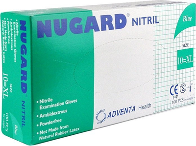 Doreza nitrili Glovtec M, pa pluhur, 100 copë, të zeza