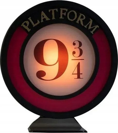 Dritë dekorative Paladone Harry Potter Platform 9 3/4, LED, mur dhe tavolinë, shumëngjyrëshe