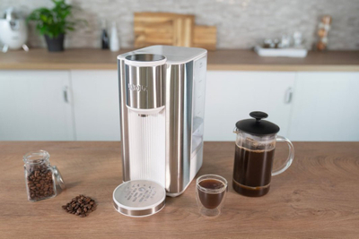 Dispencer uji i nxehtë Unold Ava, me display, 2600W, i bardhë