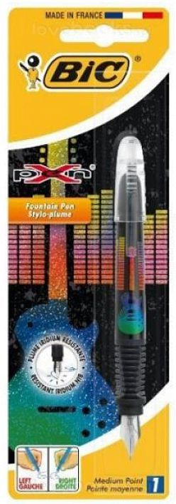 Stilolaps Bic Fountain Pen X, i kaltër/ i zi