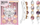 Kapëse flokësh Invisibobble Waver British Royal Bead or Not to Bead, set me 3 copë, plastike, shumëngjyrëshe
