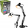 Lampë tavoline Tracer Architect 2 in 1, 2xE27, 40W, e zezë