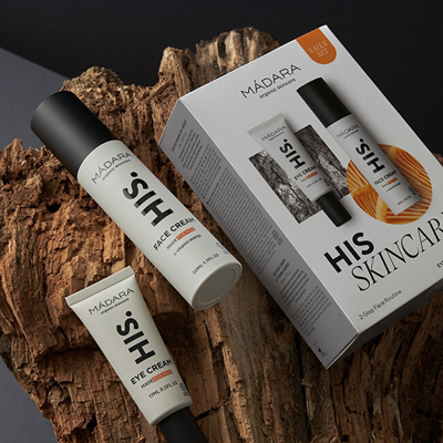 Set Krem fytyre hidratues 50 ml + Krem për sy 17 ml MÁDARA HIS