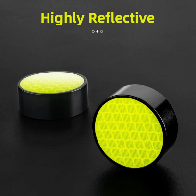 Gripa timoni biçiklete Rockbros 40720007002, me reflektor, diametër 22 mm, të kuqe