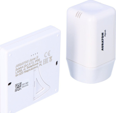 Set termostatësh inteligjentë Auraton Apus, kontroll temperature, ekran LCD