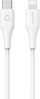 Kабел eSTUFF INFINITE Super Soft, USB-C - Лајтнинг, 2m, бел