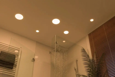 Panel LED për tavan Paulmann Veluna 92389, 17W, dritë e ngrohtë e bardhë, e bardhë satine