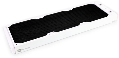 Radiator ftohës PC Alphacool HPE 30 Full Copper, 360mm, për 3 ventilatorë, i bardhë