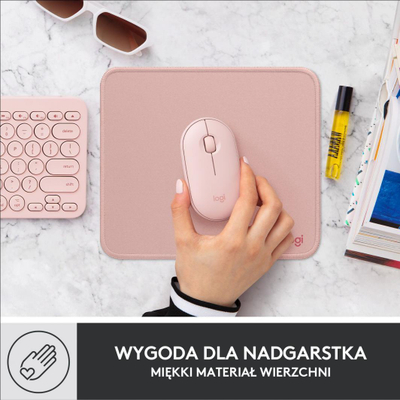 Mauspad Logitech Studio Series, rozë