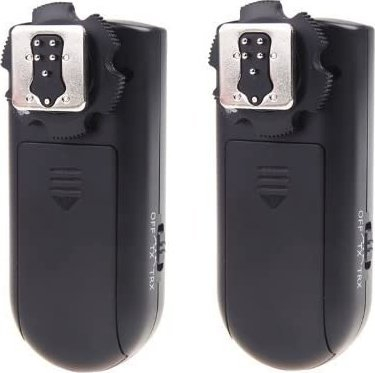 Trigger blici Yongnuo RF-603C II, wireless 2.4GHz, set për Canon