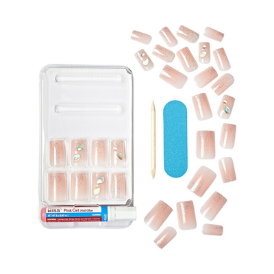 Thonj artificialë Kiss Gel Fantasy Allure – Transformation, 28 copë