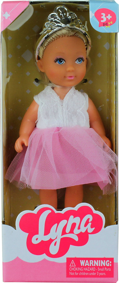 Kukull princeshë Trifox Princess Doll With Tiara, 15cm, ngjyra të përziera