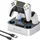Stacion karikimi GameSir ZHP501 për PS5 DualSense, dy kontrollorë, USB-C, bardh e zi
