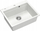 Lavaman kuzhine Quadron GraniteQ KURT 110, 1 tas, 59.5 x 50 x 21.5 cm, i bardhë