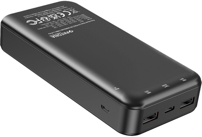 Надворешна батерија Patona Premium Stark 4.0, 20000mAh, PD 22.5W, црна