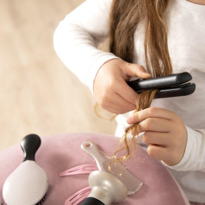 Set parukerie për fëmijë Smoby My Beauty Hairdresser, me tharëse flokësh, me aksesorë, shumëngjyrësh