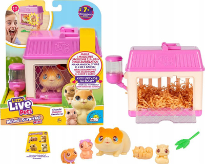 Lodër interaktive COBI Little Live Pets Mama Surprise Mini Hamster, për fëmijë