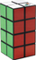 Lodër logjike Spin Master Rubik's Cube 2x2x4, Rubik's Tower, shumëngjyrëshe