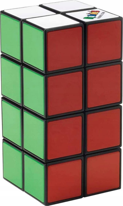 Lodër logjike Spin Master Rubik's Cube 2x2x4, Rubik's Tower, shumëngjyrëshe